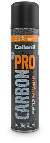 Collonil Carbon Pro Schuh-Imprägnierspray - Hightech-Schutz für alle Materialien - Zubehör für Schuhe, 400 ml Inhalt für optimalen Schutz gegen Nässe und Schmutz.