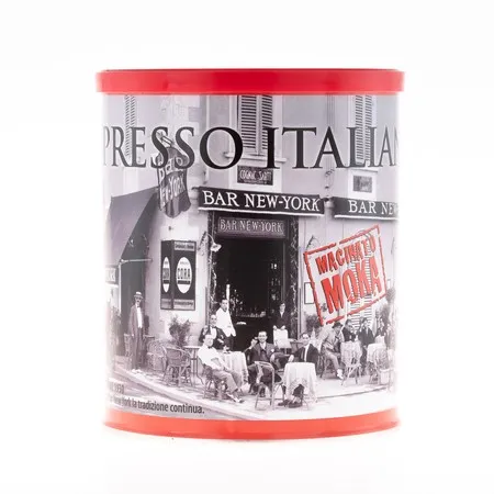 New York Lattina 100% Arabica Macinato Moka New York 8002436430088