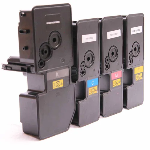 Kyocera TK5220 TK5230 TK5240 Toner Set - Tonerkassetten für Kyocera Ecosys M5521/M5526, 4 Farben im Set, hohe Kapazität von 9200 Seiten für langlebige Druckqualität.