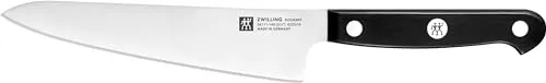 ZWILLING Gourmet Kochmesser Compact 14 cm – Präzise Klinge, Ergonomischer Griff, Made in Germany - Kochmesser aus rostfreiem Spezialstahl mit 14 cm Klinge, ideal für präzises Schneiden von Fleisch, Fisch und Gemüse – für müheloses Kochen und lange Schärfe.