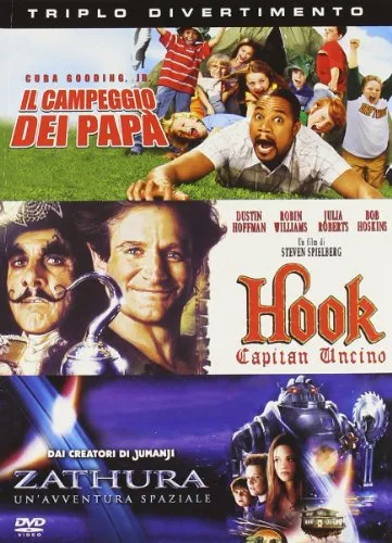 Hook - Capitan Uncino + Il campeggio dei papa' + Zathura - Un'avventura spaziale [3 DVDs] [IT Import]