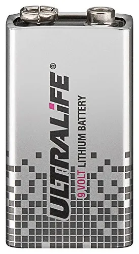 Ultralife 54081 Lithium Batterie 9 V - Langanhaltende Energiequelle für zuverlässige Geräte und Anwendungen