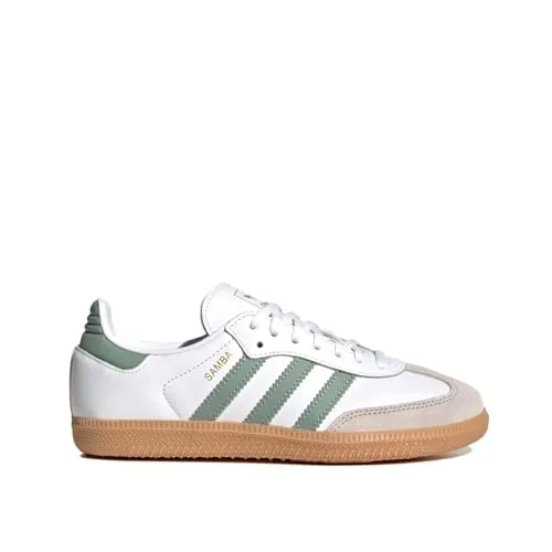 adidas Sneaker Verde da Ragazzo JP5479 in Größe 37 - Stylische Kinder-Sneaker von Adidas aus hochwertigem Leder in trendigem Grün. Ideal für aktive Tage und bequem im Alltag.