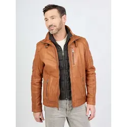 JCC Bikerjacke 63535 braun XL (52)