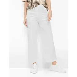 Raphaela by Brax Damen Culotte Style PEGGY CULOTTE WHITE, Gr. 46K - Stilvolle Culotte im Slim Fit, ideal für einen eleganten Look und hohen Tragekomfort. Perfekt für vielseitige Anlässe.