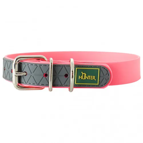 Hunter - Collar Convenience - Hundehalsband Gr Halsumfang 23-31 cm - Breite 2,0 cm rosa