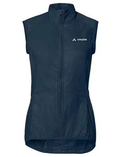 VAUDE Damen Women's Matera Air Vest - Leichte Funktionsjacke für Radfahrer - Funktionsjacke für Damen, nur 80 g leicht, wasserabweisend und atmungsaktiv. Perfekt für Rennrad- und MTB-Touren. Umweltfreundlich aus recycelten Materialien.