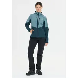 Whistler Rosea V2 W Softshell Jacket W-pro 8000 - Storm Blue - Funktionsjacke mit W-pro 8000 Technologie für optimalen Wetterschutz und hohe Bewegungsfreiheit, perfekt für aktive Outdoor-Abenteuer.