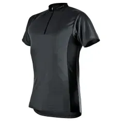 Forst Funktionsshirt "ZIPP-NECK" kurzarm grau - XL - Trainingsbekleidung mit 37,5°-Cocona-Technologie für hervorragenden Feuchtigkeitstransport und optimalen Tragekomfort bei aktiven Arbeiten im Forst.