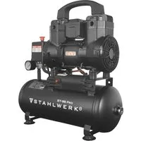 STAHLWERK Kompressor ST-98 Pro 8 Bar 9 L - Kompakter Druckluft-Kompressor mit 8 bar und 170 l/min für effizientes Arbeiten. Ideal für Druckluft-Werkzeuge, leise mit nur 65 dB und wartungsarm dank ölfreiem System.