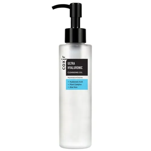 COXIR Ultra-Hyaluron Reinigungsöl 150 ml – Tiefenreinigung & Feuchtigkeit - Effektives Reinigungsöl für gründliche Reinigung und Hydratation. Entfernt Schmutz und Talg, ideal für alle Hauttypen. Für ein erfrischend sauberes Hautgefühl nach jeder Anwendung.