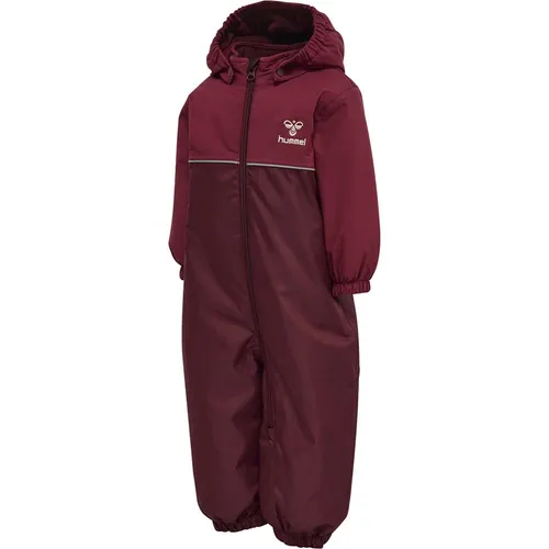 Hummel hmlSNOOPY TEX SNOWSUIT Kinder - Rot, Wasserfest & Atmungsaktiv - Der hmlSNOOPY TEX SNOWSUIT schützt dein Kind optimal bei jedem Wetter. Mit abnehmbarer Kapuze und weichem Fleece bietet er Komfort und Bewegungsfreiheit. Ideal für den Winterspaß!