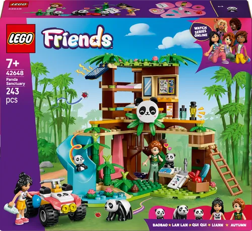 Panda-Pflegestation - Lego Set zur Pflege von Pandas, fördert kreatives Spielen und Verantwortungsbewusstsein bei Kindern.