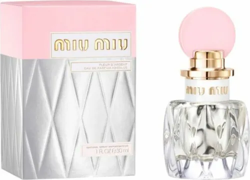 Miu Miu Fleur D'Argent Absolue Eau de Parfum für Damen 50 ml - Eau de Parfum für Damen, blumig-orientalischer Duft mit Tuberose, Moschus und Akigalawood, ideal für besondere Anlässe und tägliche Anwendung.