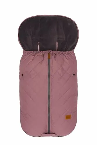 Fillikid Winterfußsack Kamet Exklusiv | Atmungsaktiver Fußsack für Kinderwagen - Hält Ihr Kind warm und trocken mit wasserabweisendem Reißverschluss. Universal passend für gängige Kinderwagen und Buggys. Kuscheliges Coralfleece sorgt für Komfort. Pflegeleicht und robust, waschbar bei 30°C.