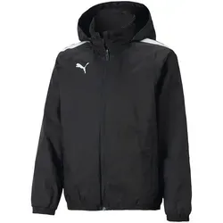 PUMA Unisex Kinder Teamliga All Weather JKT Jr Sweater - Sportjacke mit dryCELL-Technologie für optimalen Feuchtigkeitstransport, ideal für aktive Kinder beim Sport und Spiel.