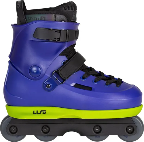 USD Sway Carlos Bernal Inline Skates, Größe 45-46 - Inline Skates mit neuem Soulplate für kontrollierte Slides, ausgestattet mit hochwertigen Features wie KIZER Fluid V Frame und MYFIT Innenschuh – ideal für Aggressive Skating.