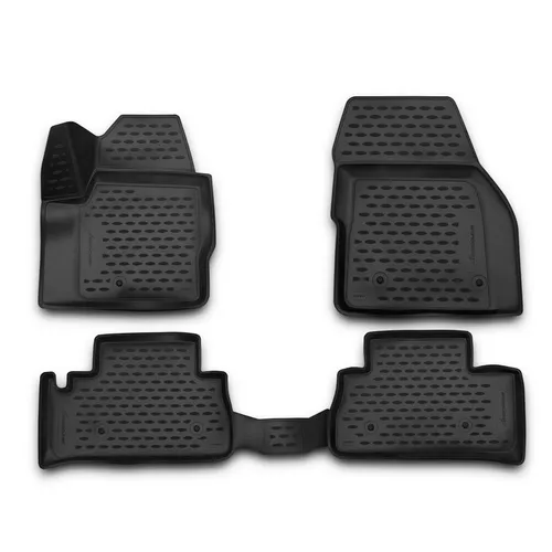 LEMENT Auto-Fußmatten für LAND ROVER Freelander 2, 2013 - Passgenaue Gummimatten für LAND ROVER Freelander 2 bieten ALLWETTERSCHUTZ und sind leicht zu reinigen. Hergestellt aus robustem, langlebigem Material, halten sie Ihr Auto stets sauber und sicher.