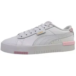 PUMA Damen Jada Renew Sneaker, White Gold Grape Mist Purple, 38 EU - Damen-Sneaker mit leichtgewichtigem Schnürverschluss und atmungsaktivem Engineered Mesh-Obermaterial für besten Tragekomfort.