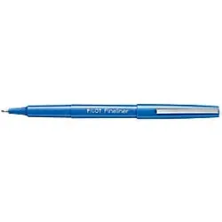 PILOT 085963 Fineliner SW PPF - extrafein, Tinte und Schaft in blau, ideal für präzises Schreiben und Zeichnen