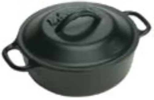 Lodge L10DOL3 7-Quart Schmiedeeiserne Dutch Oven Bratpfanne