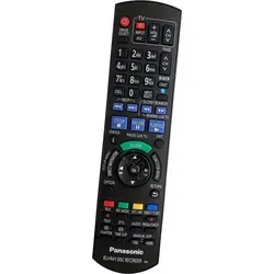 Panasonic N2QAYB000616 Fernbedienung - Schwarz - Tastaturen, sofort einsatzbereit ohne Installation – einfach Batterien einlegen und alle Funktionen nutzen!