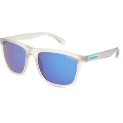 Superdry SDS 5015 Herren-Sonnenbrille - Grau, eckiges Design - Sonnenbrillen für Herren mit stylishem, eckigem Design aus robustem Kunststoff, ideal für modische Akzente im Alltag oder am Strand.