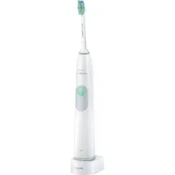 Philips HX6221/21 Sonicare DailyClean 3100 Elektrische Zahnbürste - Elektrische Zahnbürste mit Sonicare Technologie, entfernt bis zu 2x mehr Plaque, 4-Quadranten-Timer für gleichmäßige Reinigung und 2 Wochen Akkulaufzeit für optimale Zahnpflege.