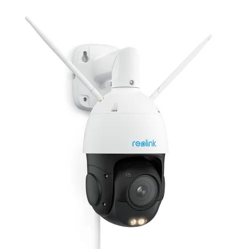 Reolink 4K 8MP Wi-Fi 6 Überwachungskamera - Überwachungskamera mit 360° Ansicht und Auto-Tracking für optimale Sicherheit im Freien. Farbige Nachtsicht und wetterfestes Design sorgen für zuverlässige Überwachung bei Tag und Nacht.