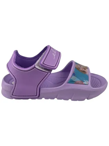 Disney Frozen Anna Sandale (2-tlg) Mädchen Strandschuhe mit Klettverschluss Gr. 22 - 33