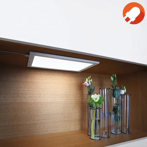 LEDVANCE SMART+ Wi-Fi Unterbau Paneel 30x20cm - Unterschrank Beleuchtung mit dimmbarer Funktion und einstellbarer Farbtemperatur von 2700 bis 6500K, steuerbar über die LEDVANCE SMART+ App oder Sprachsteuerung, ideal für Küchen und Wandschränke.