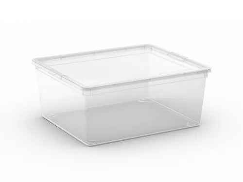 KIS - space for you Box CLEAR M BHT 40x17x34 cm weiß