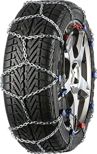pewag Schneeketten 37043 servo RS 76, 1 Paar - ATV Schneeketten mit automatischer Abspannung und Felgenschutz, ideal für sicheres Fahren bei winterlichen Verhältnissen.