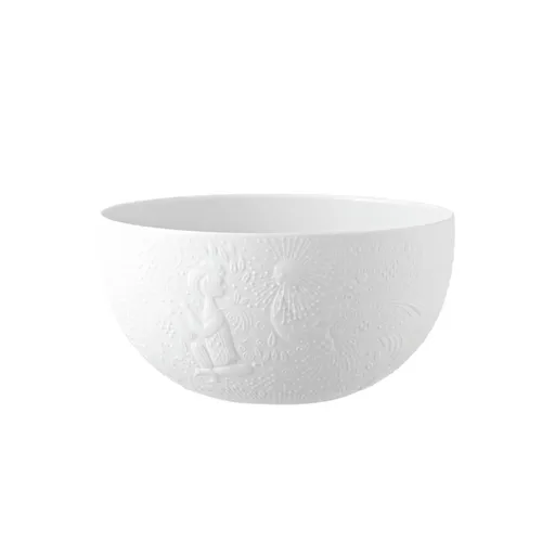 Rosenthal Zauberflöte Schüssel klein - Elegante Porzellanschüssel (17.3 cm) von Rosenthal, ideal für das stilvolle Servieren von Snacks oder Beilagen.