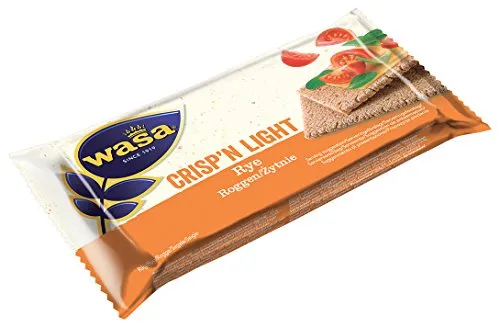 wasa® Crisp'n Airy Knäckebrot 90 St. - Knäckebrot, leicht und knusprig – perfekt für gesunde Snacks oder als Beilage zu jeder Mahlzeit.