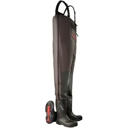 Dunlop Watstiefel Purofort+ Wathose schwarz 47