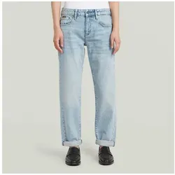 G-STAR Damen Kate Boyfriend Jeans - Relaxed Fit in Sun Faded Beek - Jeans im Boyfriend Fit, ideal für jede Körperform. Low Waist Schnitt mit leicht eng zulaufendem Bein, 5-Pocket-Design und hochwertigem Rindsleder-Label.