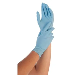 HYGOSTAR unisex Einmalhandschuhe SAFE LIGHT blau Größe L, 100 St.