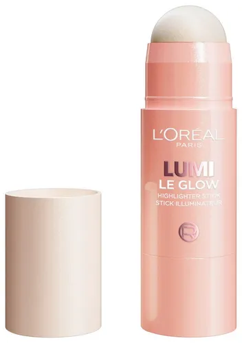 L'ORÉAL PARIS Highlighter LUMI LE GLASS HIGHLIGHTER STICK, verleiht einen sofortigen Glow