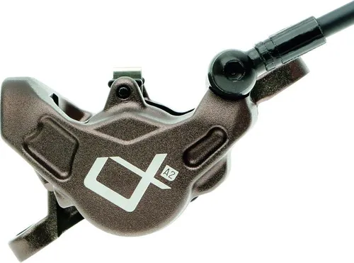 HAYES Scheibenbremse Dominion A2 SRL | Einzelbremse | Bronze - HAYES Scheibenbremse Dominion A2 SRL – die leistungsstarke Einzelbremse für Trail und Cross Country. Mit optimalem Wärmemanagement und ergonomischem Hebel für präzise Kontrolle und hohe Bremspower.