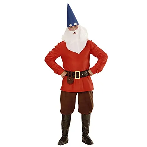 W WIDMANN MILANO Party Fashion - Kostüm Zwerg, Gnome, Wichtel, Märchen, Faschingskostüme