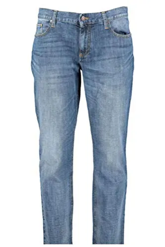 Alberto 5-Pocket-Jeans Regular-Fit Pipe blau 36/34 - Bequeme Regular-Fit Jeans in klassischem Blau, ideal für den Alltag. Robuste 5-Pocket-Optik mit hochwertiger Verarbeitung für optimalen Tragekomfort.