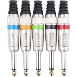 Pronomic JPLUG Color Klinkenstecker - 5er Pack