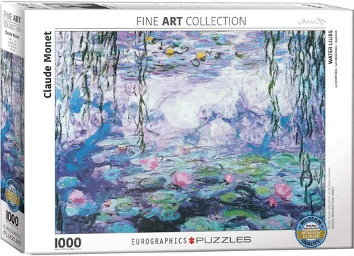 Eurographics Seerosen von Claude Monet, 1000 Teile