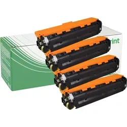 NexoPrint CB540A-43A 125A Toner Multipack für HP Color LaserJet - Kompatibler Toner für HP Color LaserJet CP1215, CP1515n, CP1518ni. Genießen Sie bis zu 6400 Seiten in hoher Druckqualität – ideal für effizientes Arbeiten im Büro oder Zuhause.