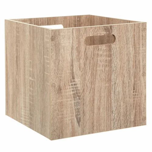 5five Simply Smart Aufbewahrungskorb Mix N Modul Eiche-Optik, MDF, 31x31 cm