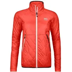 Ortovox Swisswool Piz Vial Jacket Women Coral (S) - Jacke für Damen, extrem warme SWISSWOOL-Isolationsjacke, ideal für Skitouren und robuster Schutz gegen Kälte, klimaneutral und PFC-frei.