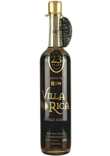 Villa Rica Single Barrel 23 Jahre Premium Rum 0,7l - Erleben Sie den Villa Rica Single Barrel 23 Jahre Premium Rum mit 40% Vol. in edler Flasche. Perfekt für besondere Anlässe, überzeugt er durch komplexe Aromen und vollmundigen Geschmack.