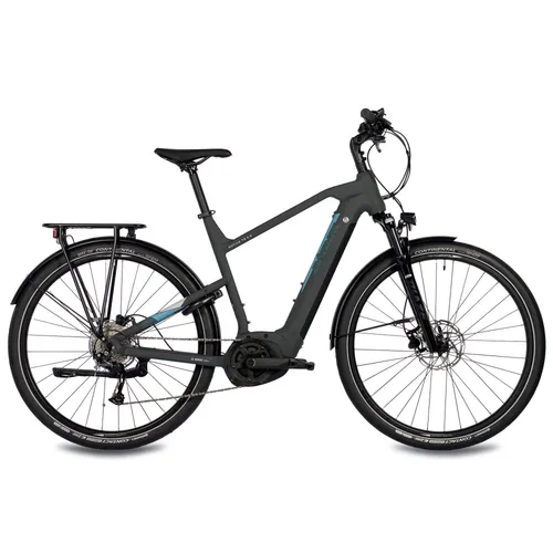 Airtracks E-Bike Trekkingrad 28" Herren mit BOSCH Performance Line - E-Bike Trekkingrad mit BOSCH Performance Motor, 625 Wh Akku für bis zu 170 km Reichweite, 9-Gang SHIMANO Schaltung und integriertes BOSCH INTUVIA Display - ideal für lange Touren.