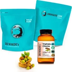 DR WAKDE'S Triphala Churna Pulver - 1 kg (2,2 lb) | Mischung aus 3 Beliebten Getrockneten Früchten | Amla, Haritaki & Bibhitaki | Pflanzlich | Veg...